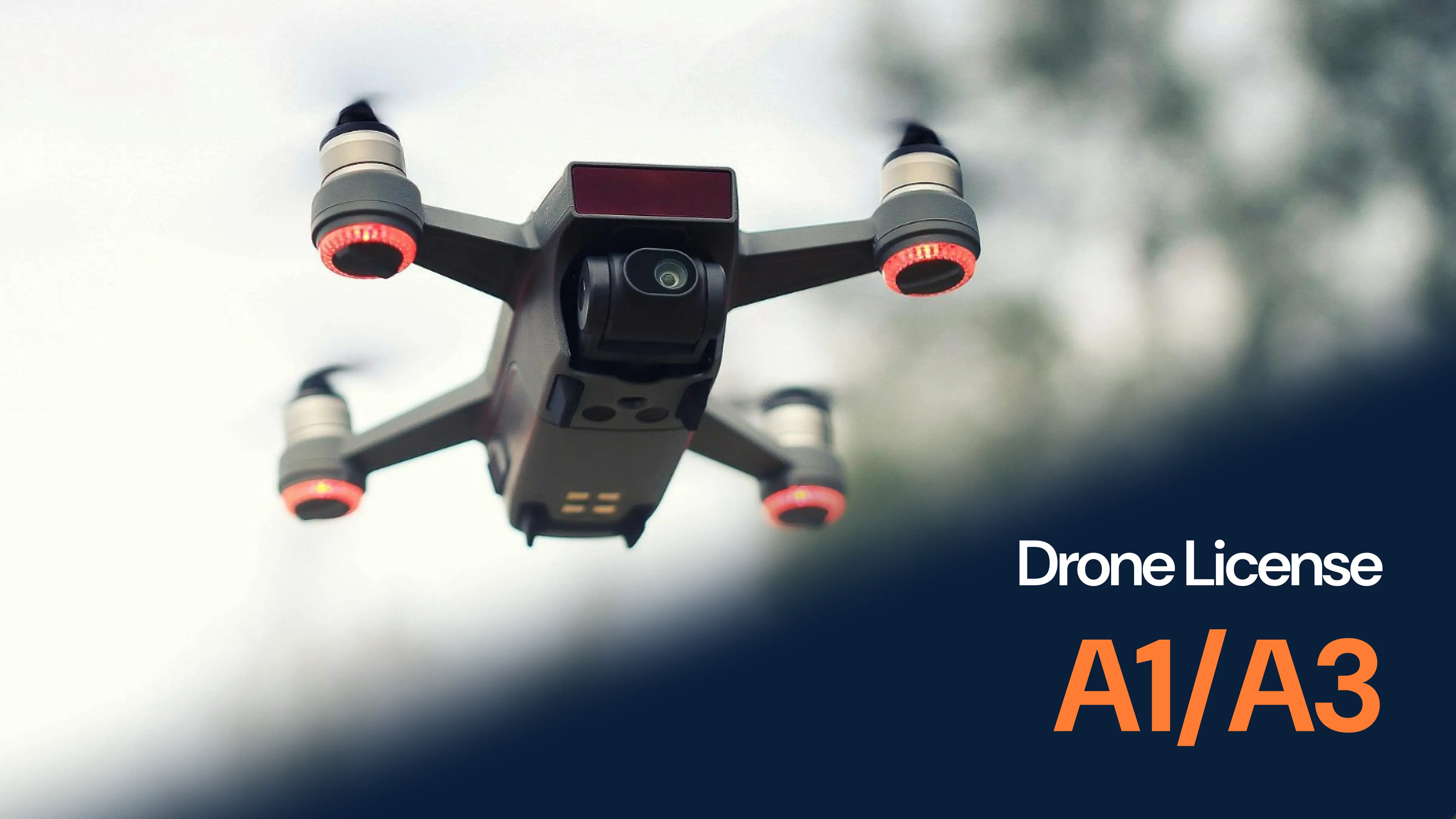 A1/A3 dronų licencija