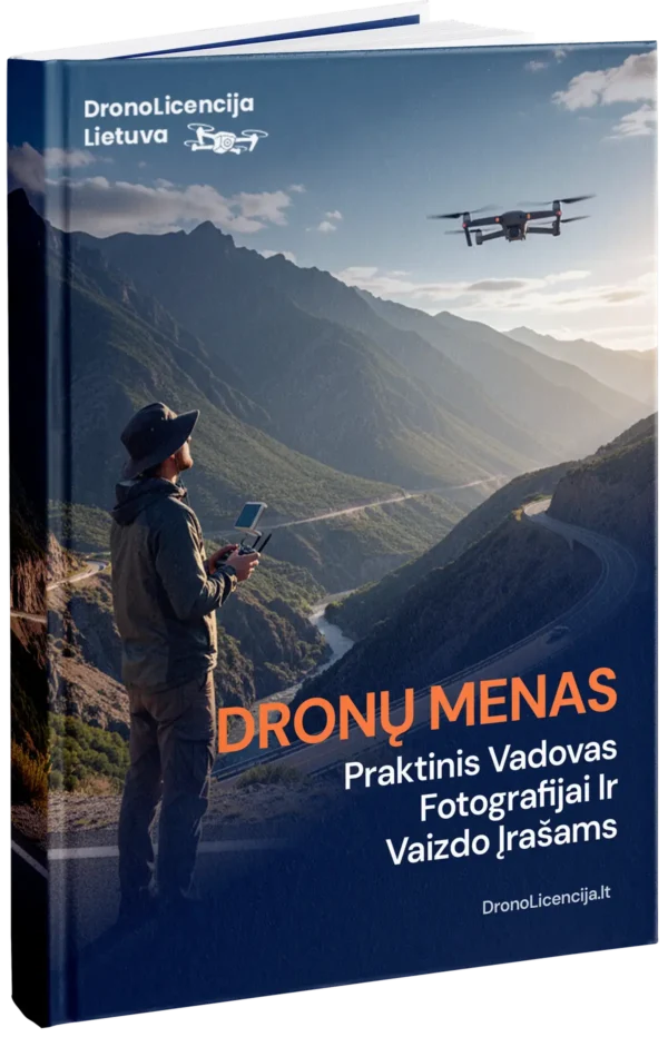 Dronų Menas – Praktinis Vadovas Fotografijai ir Vaizdo Įrašams