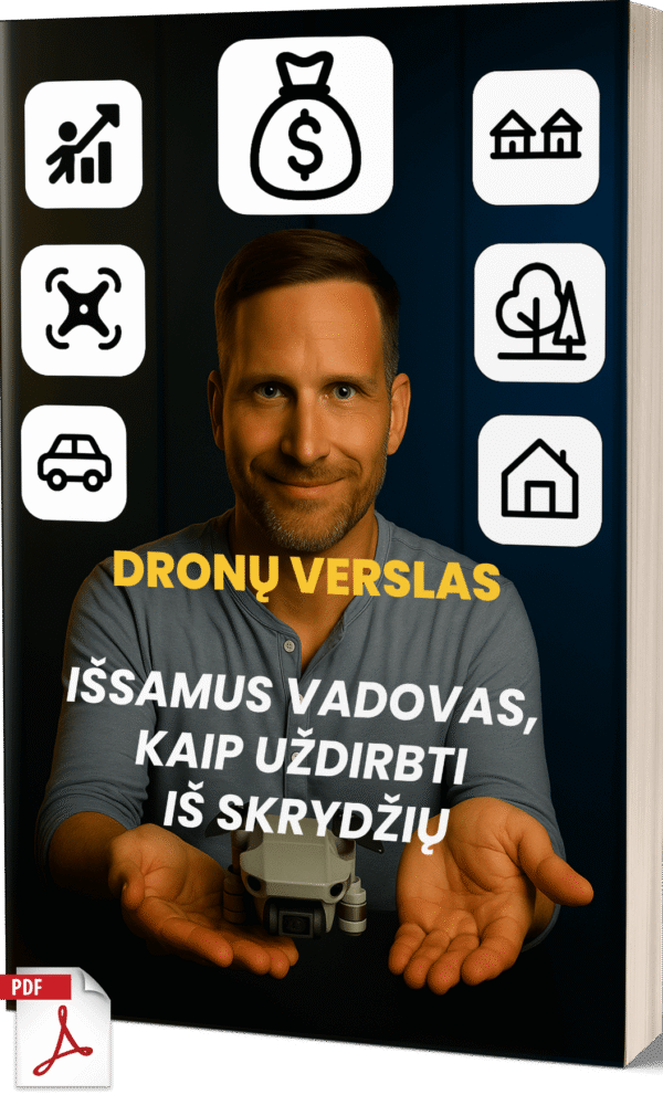 Dronų verslas: Išsamus vadovas, kaip uždirbti iš skrydžių