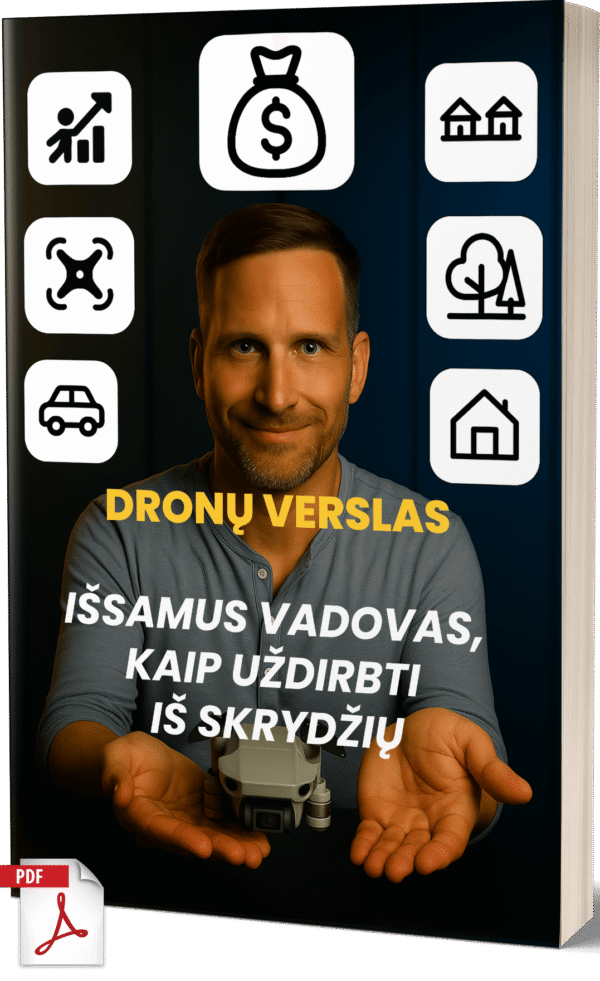Dronų verslas: Išsamus vadovas, kaip uždirbti iš skrydžių